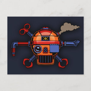 Robo Pirat II Postkarte
