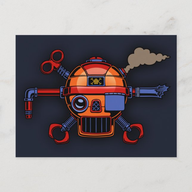 Robo Pirate II Postkarte (Vorderseite)