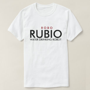 Robo Rubio Water Drink Robot T-Shirt