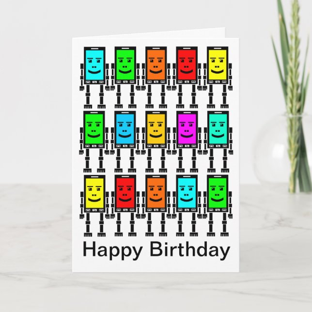 Robo-Telefon Karte (Vorderseite)