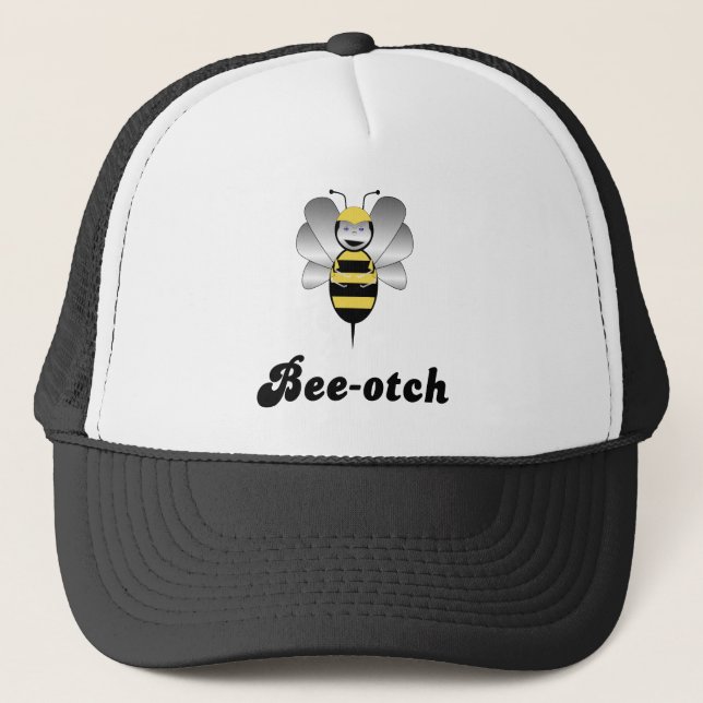Robobee Bumble Bee Bee Otch Hat Truckerkappe (Vorderseite)