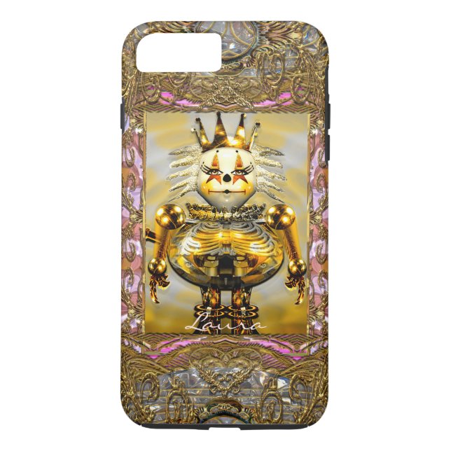 RoboClown Nutcracker 6/6s Monogramm Case-Mate iPhone Hülle (Rückseite)