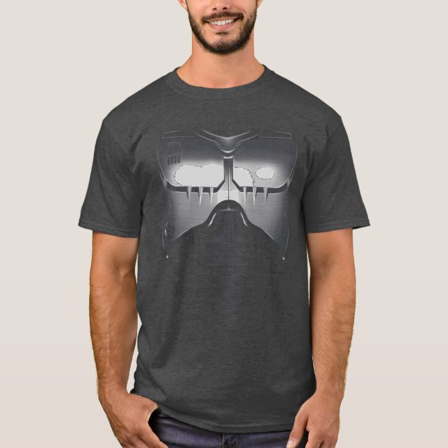 Robocop Chest Plate Graphic T-Shirt (Vorderseite)