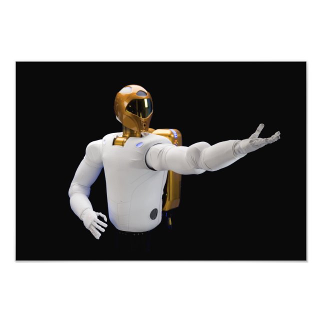 Robonaut 2, ein geschickter, humanoider Astronaute Fotodruck (Vorne)