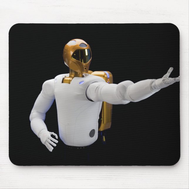 Robonaut 2, ein geschickter, humanoider Astronaute Mousepad (Vorne)