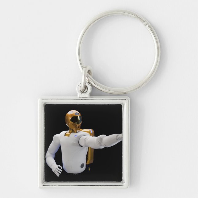 Robonaut 2, ein geschickter, humanoider Astronaute Schlüsselanhänger (Vorne)