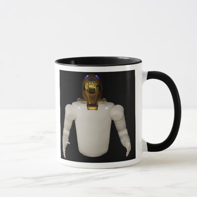 Robonaut 2, ein geschickter, humanoider Astronaute Tasse (Rechts)