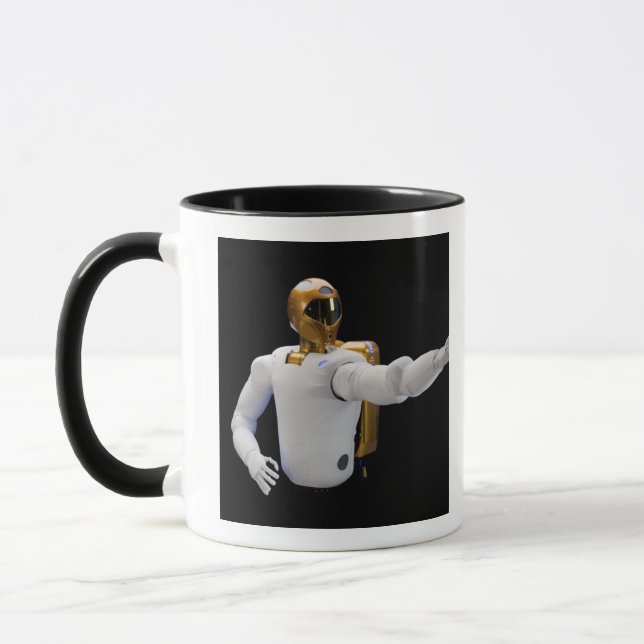 Robonaut 2, ein geschickter, humanoider Astronaute Tasse (Links)