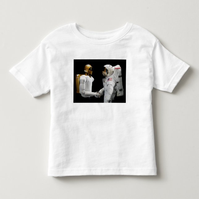 Robonaut 2, ein geschickter humanoider Astronauten Kleinkind T-shirt (Vorderseite)