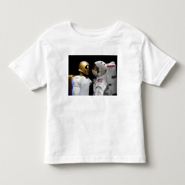 Robonaut 2, ein geschickter humanoider Astronauten Kleinkind T-shirt (Vorderseite)