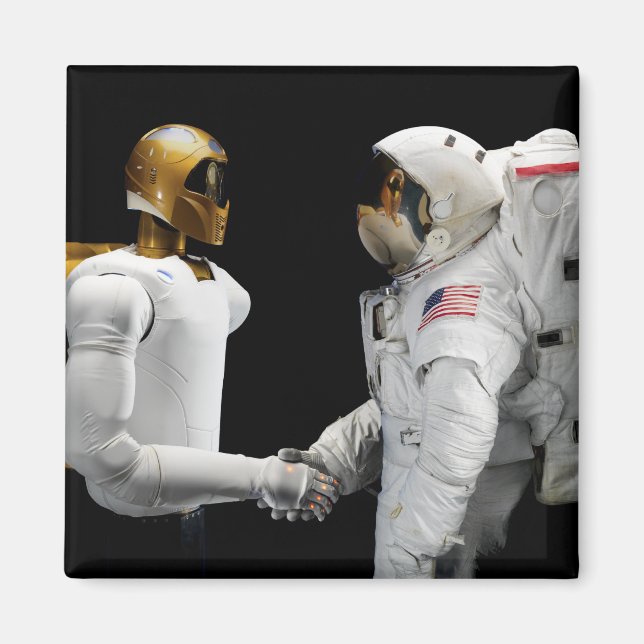 Robonaut 2, ein geschickter humanoider Astronauten Magnet (Vorne)