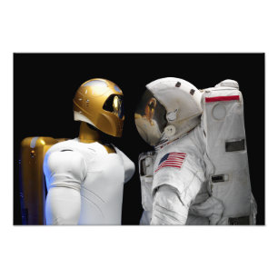 Robonaut 2, ein geschicktes, Humanoidastronaut Hel Fotodruck