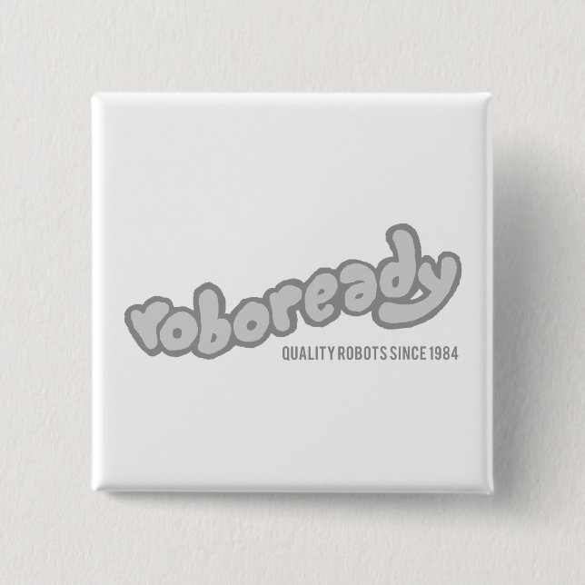 Roboready Button (Vorderseite)