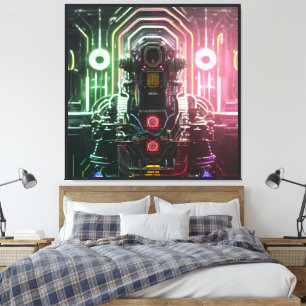 Robot 1 Leinwanddruck