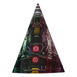 Robot 1 Party-Hüte Partyhütchen