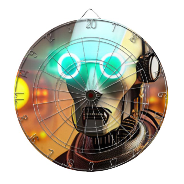 Robot 2-Dartboard Dartscheibe (vorne)