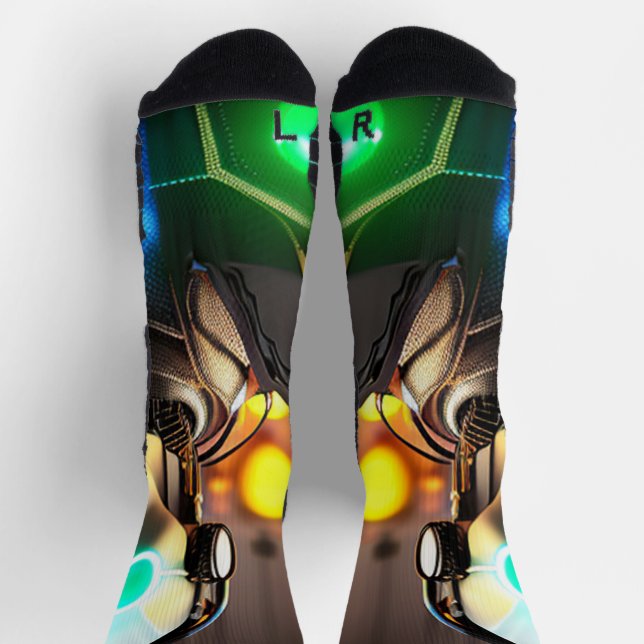 Robot 2 Hochleistungs-Socken Socken (Oben)