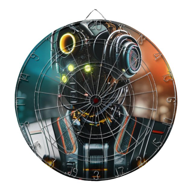 Robot-3-Dartboard Dartscheibe (vorne)