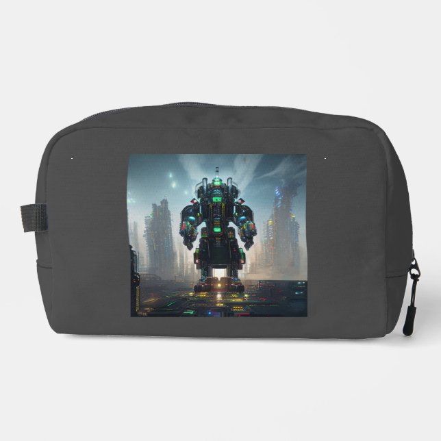 Robot-4-Dopp-Kit Waschbeutel (Vorderseite)
