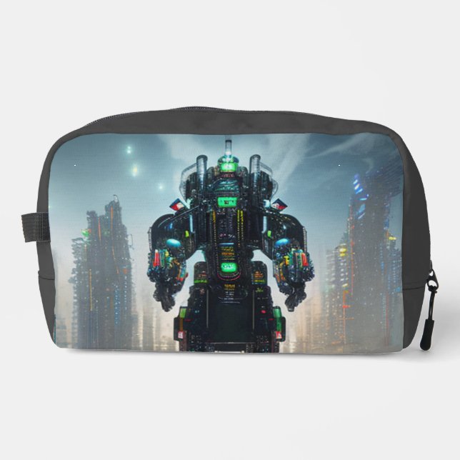 Robot-4-Dopp-Kit Waschbeutel (Vorderseite)