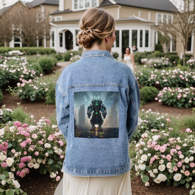 Robot 4 femmes veste denim (Mariage Retour)