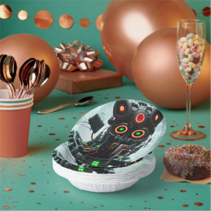 Robot 5 bols en papier