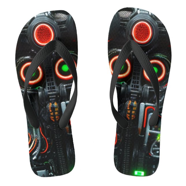 Robot 5 Breiten Flip Flops (Fußbett)