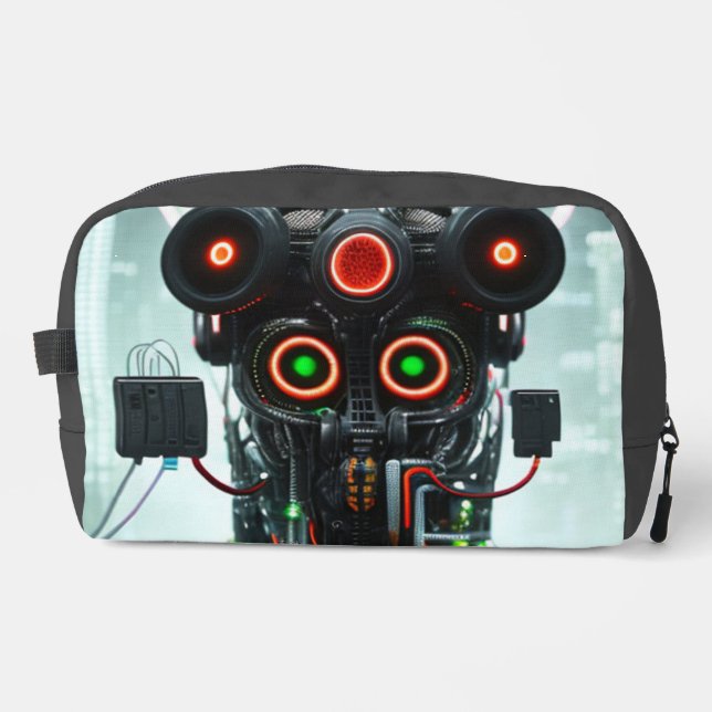 Robot-5-Dopp-Kit Waschbeutel (Vorderseite)