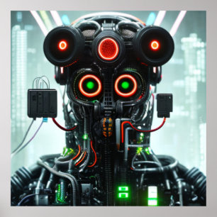 Robot-5-mattes Poster