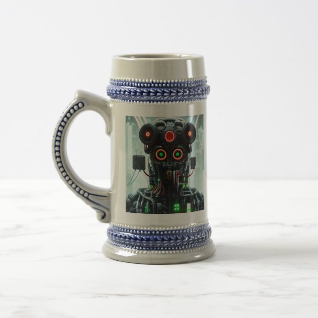 Robot 5 stein bierglas (Links)