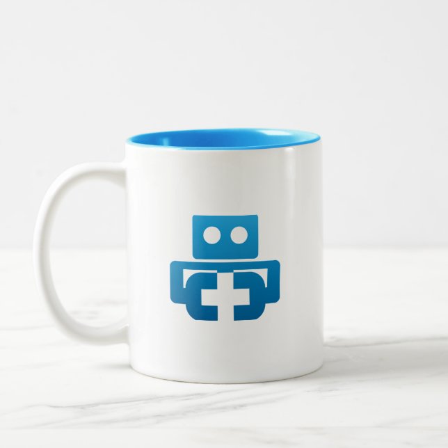 Robot-A Zweifarbige Tasse (Links)