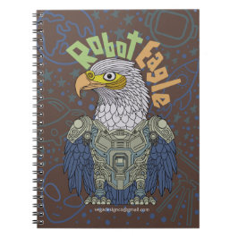 Robot-AdlerNotebook Notizblock