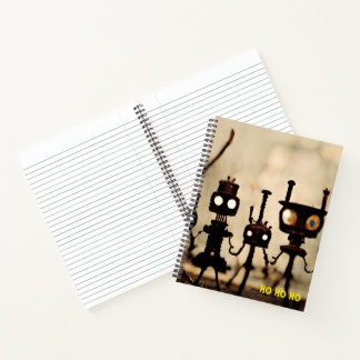 Robot-Ants-Notebook Notizbuch