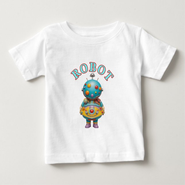ROBOT BABY T-SHIRT (Vorderseite)