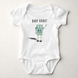 Robot boy Baby Shower Baby Strampler
