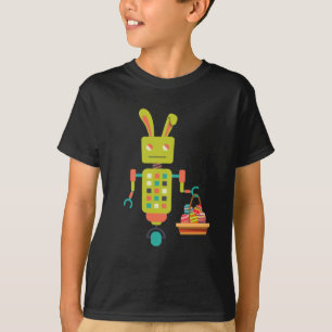 Robot Bunny Pâques TShirt