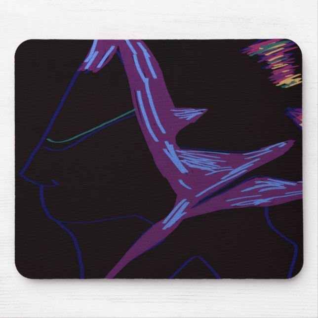 Robot Character Mousepad (Vorne)