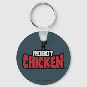 Robot Chicken Logo Schlüsselanhänger
