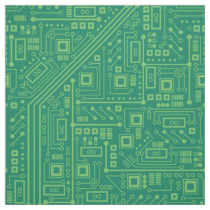 Robot Circuit Board Stoff