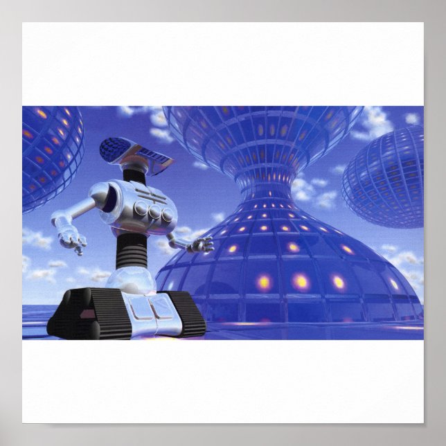 Robot City Poster (Vorne)