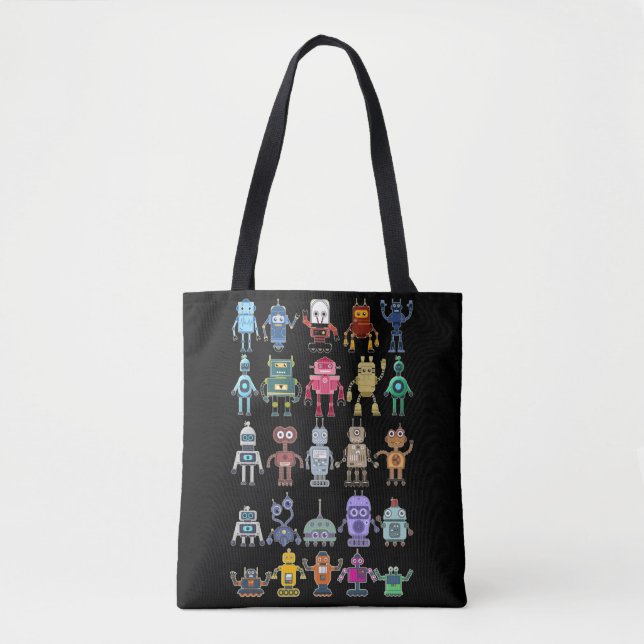 Robot Collection Science Technology Robots Tasche (Vorderseite)