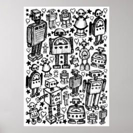 Robot Crowd Poster