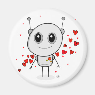 Robot de coeur - aimant
