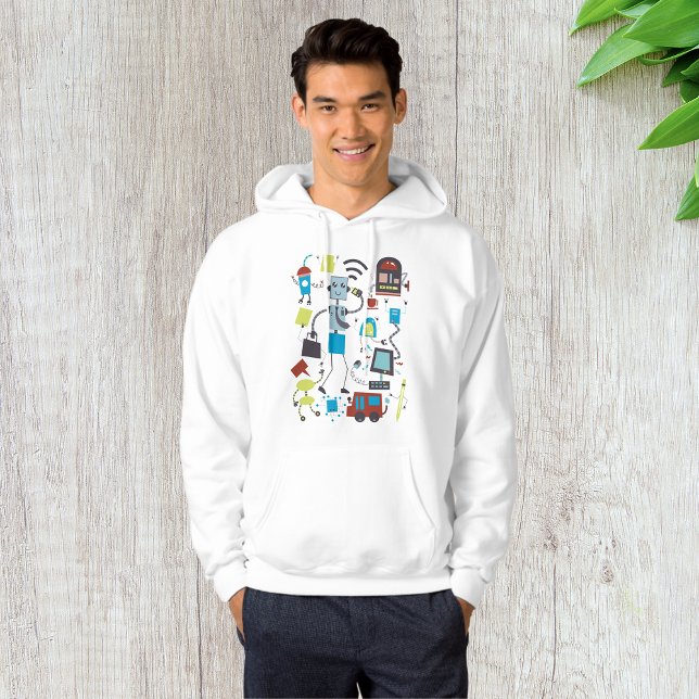 Robot Doodles Hoodie (Von Creator hochgeladen)