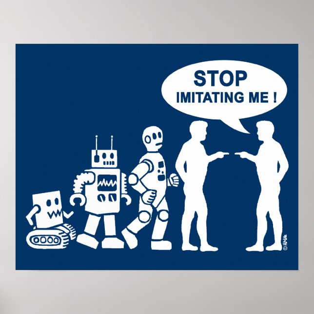 Robot-Evolution Poster (Vorne)