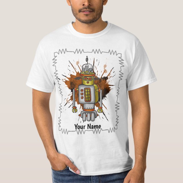 Robot Four T - Shirt (Vorderseite)