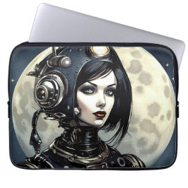 Robot Frau I Laptopschutzhülle