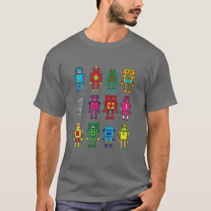 Robot Funny Robot Technologie T-Shirt