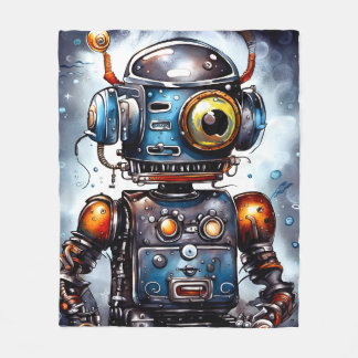 Robot I Fleecedecke