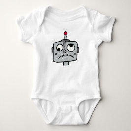 Robot Jeanie Baby One-sie Baby Bodysuit Baby Strampler
